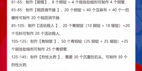 怀旧服工程技能提升指南，从225到300的详细攻略