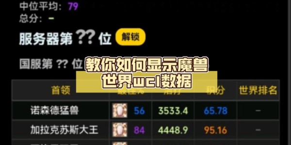 WCL查询助手，一键掌握魔兽世界战绩