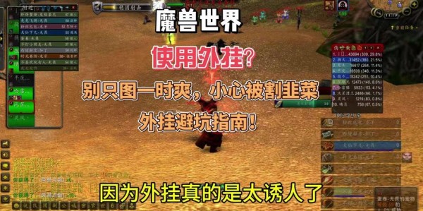 魔兽世界私服外挂秒怪破解版的潜在风险与后果