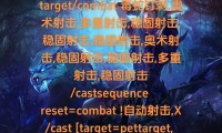 一键输出宏助力魔兽私服战斗，简化操作，提升效率