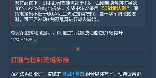魔兽世界60级盗贼高效输出技巧详解
