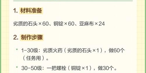 工程学225级后快速冲级指南