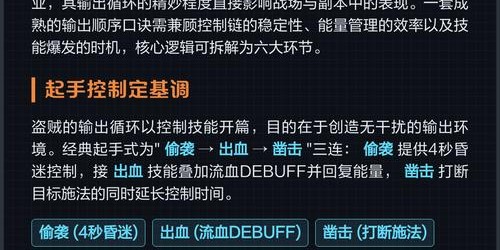 魔兽世界60级盗贼高效输出技巧详解