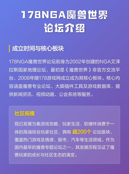 魔兽世界私服玩家交流平台——NGA论坛深度解析