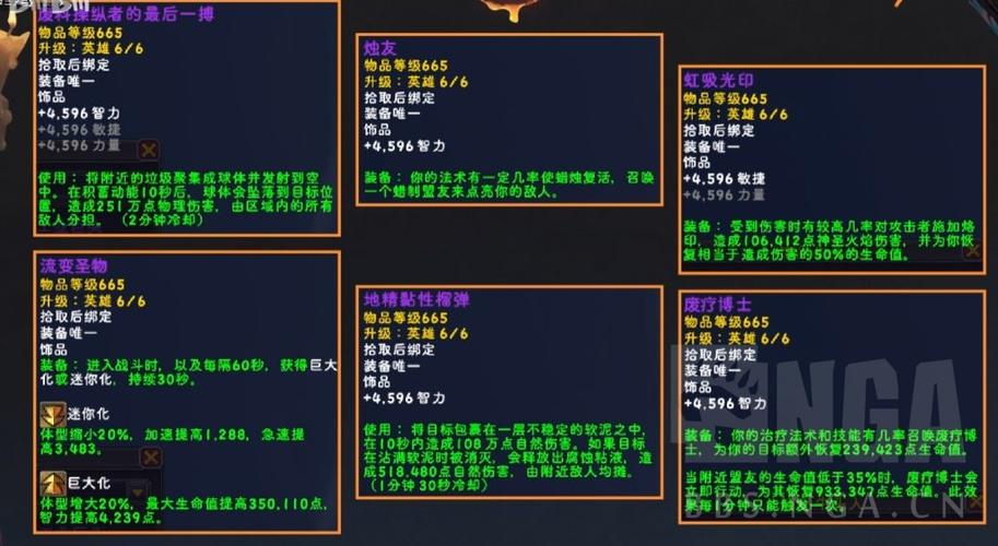 魔兽世界私服新物品制作全解析
