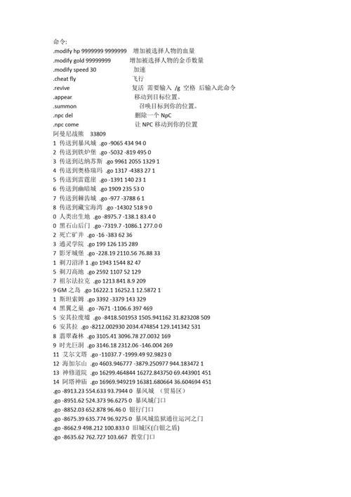魔兽世界私服命令指南