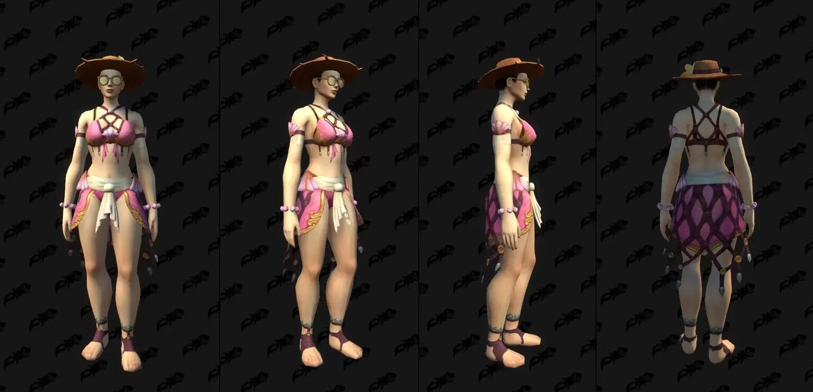 魔兽私服副本游泳探秘