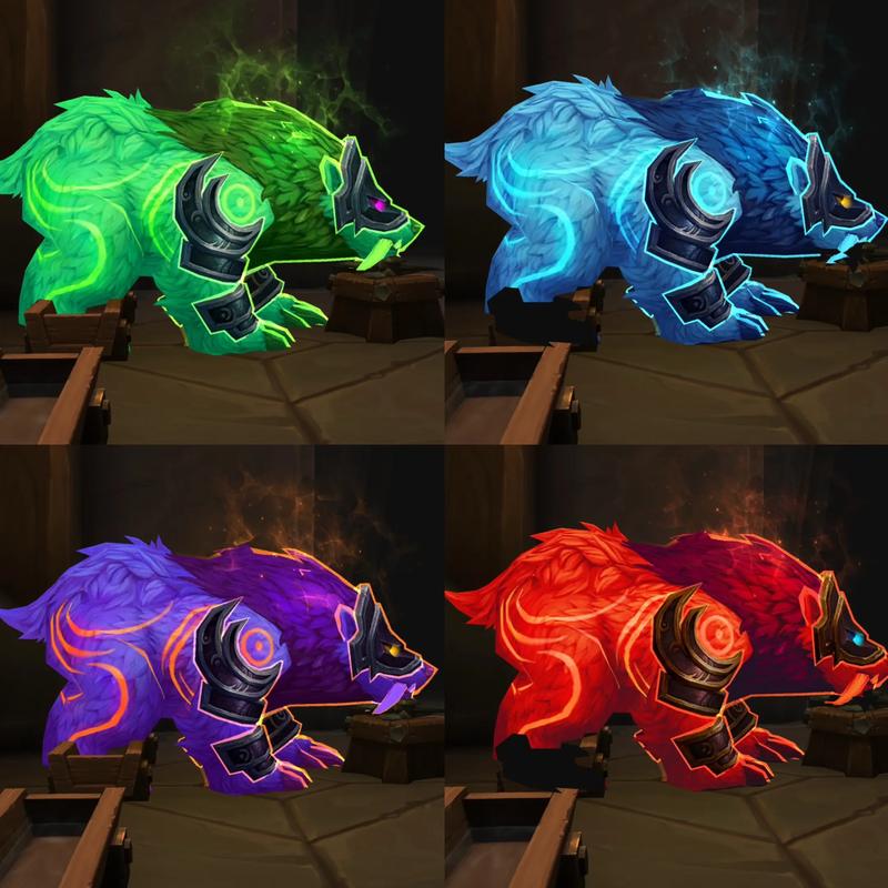 探索熊熊魔兽私服的奇幻世界