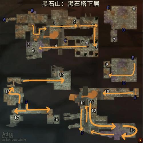 魔兽世界怀旧服黑下全任务攻略