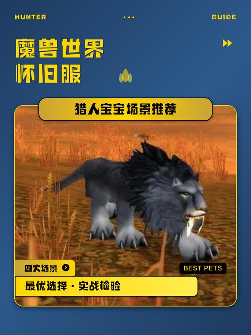 魔兽世界怀旧服60版本猎人宠物推荐