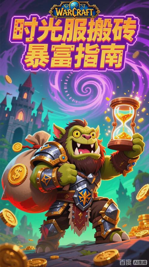 魔兽私服搬砖,揭秘高效赚钱策略