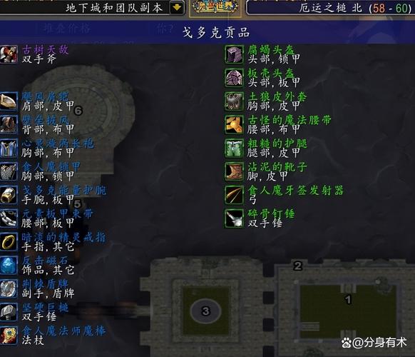 魔兽SF复制任务物品全解析
