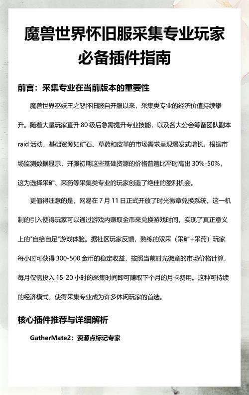 魔兽世界私服插件获取指南